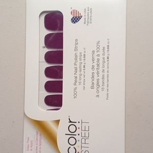 Color Street Nail Strip Retired Aberdeen Aubergine